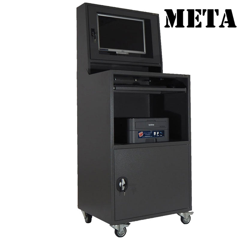 ตู้คอมเหล็ก META MC-2502-GR สีเทา_1